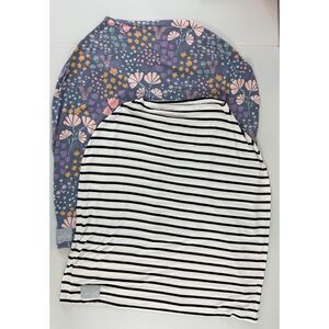 Copper Pearl Multi-Use Breastfeeding Baby Canopy Car Seat Nursing Cover Lot of 2